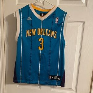adidas New Orleans Blue and Yellow Kids Tank Top